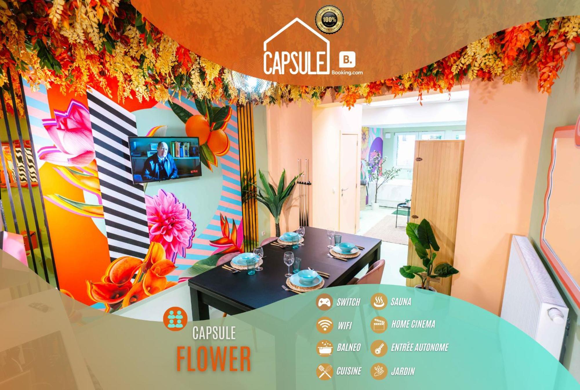 Capsule Flower - Balneo - Cinema - Billard - Nintendo Switch - Mons Centre 외부 사진